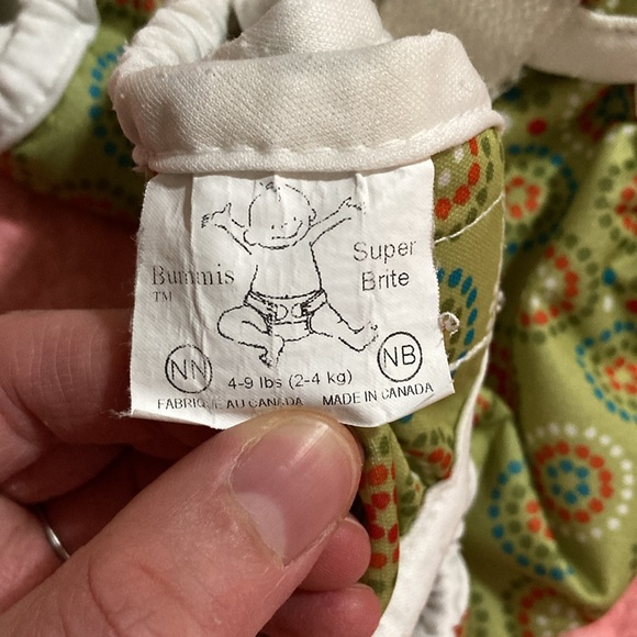 Lot of 6 Bummis Newborn Cloth Diaper covers - Picture 2 of 4